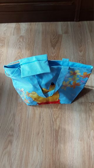 Bolso playa, Winnie The Pooh, Disney.