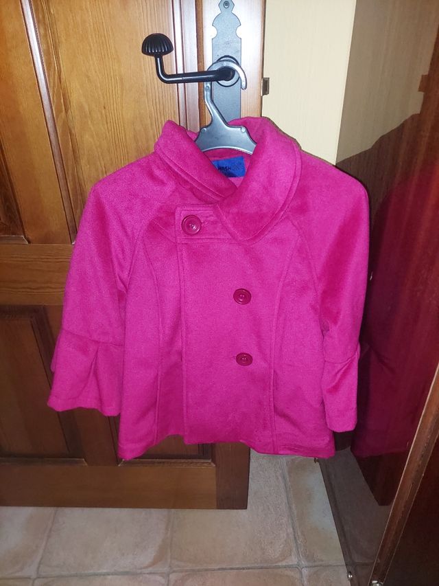 Abrigo para carnaval fuscia