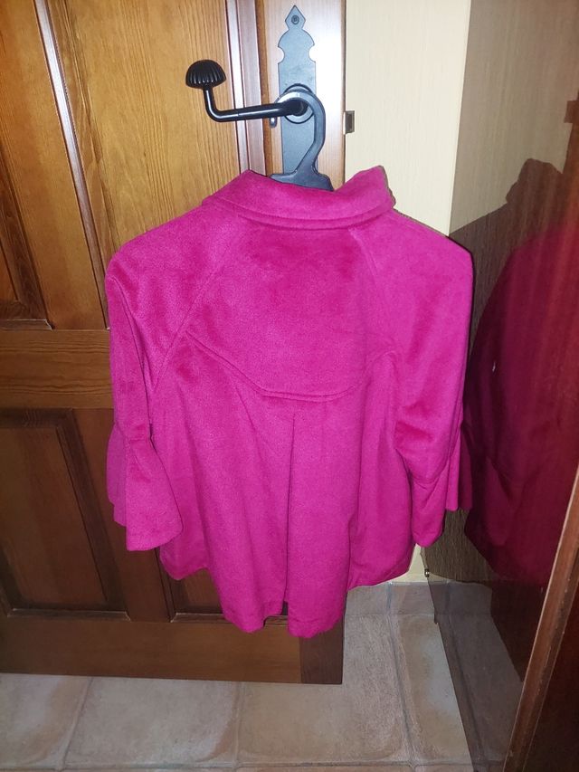 Abrigo para carnaval fuscia