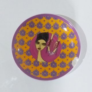 Juego 6 tazas café chica violeta 
