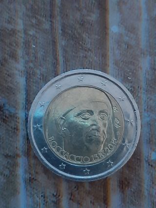 Moneda 2 euros Italia 2013.