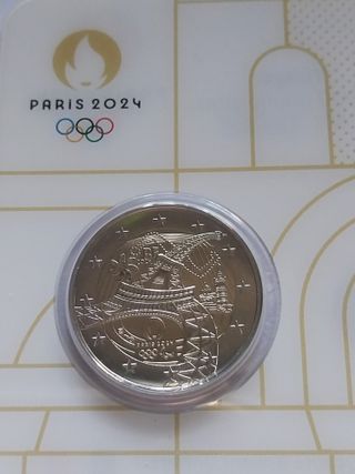 Coincard 2 euros Francia 2024 Olimpiadas de París