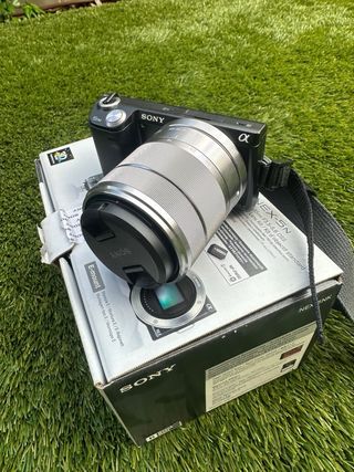 Camara Sony Alpha EVIL -NEX 5NK completa