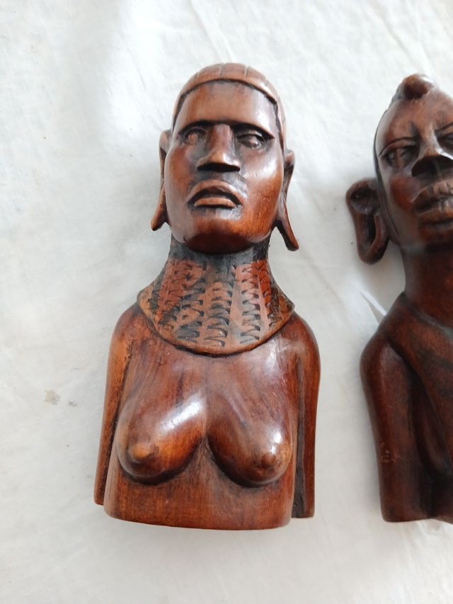 Sculture coppia si statue Africa