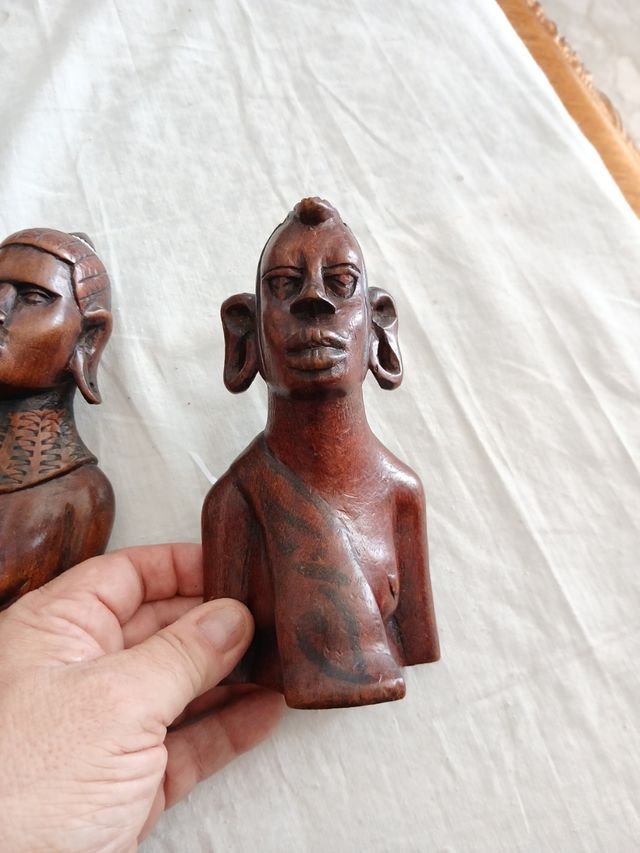 Sculture coppia si statue Africa
