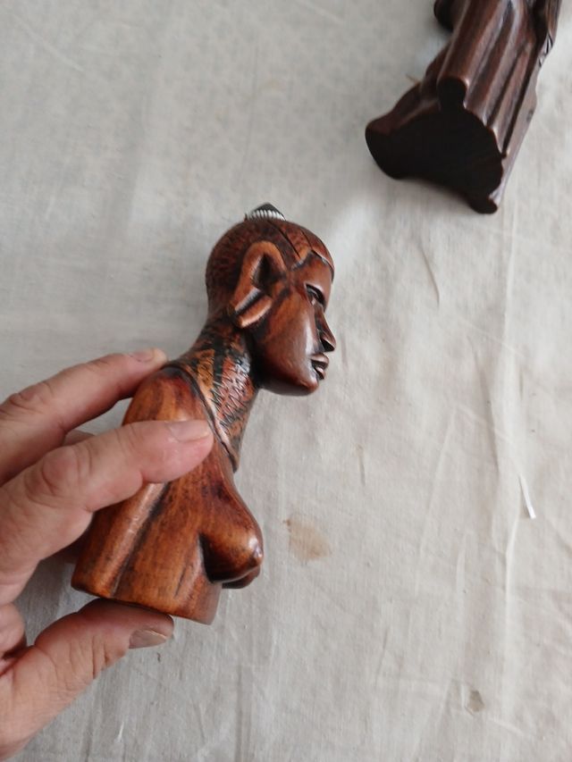 Sculture coppia si statue Africa