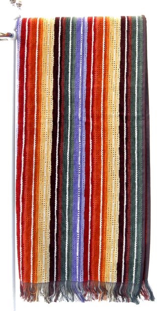 MISSONI ASCIUGAMANO PALESTRA 40x120 EFFETTO 3D NAT