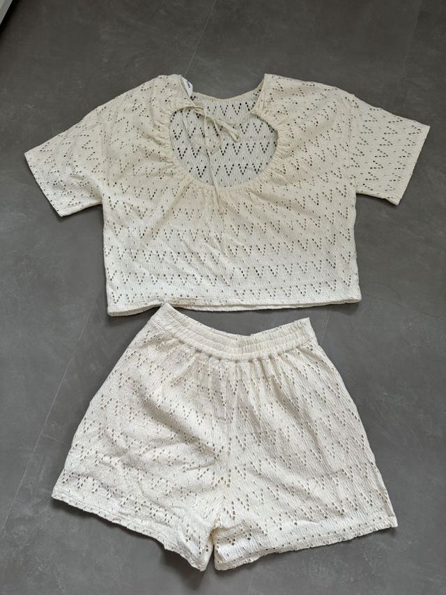 Camiseta y short de Mango. Talla S