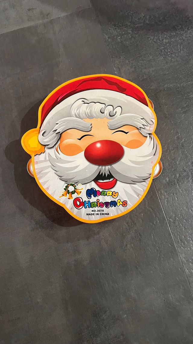 Pandereta Santa Claus