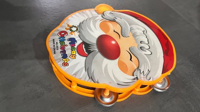 Pandereta Santa Claus