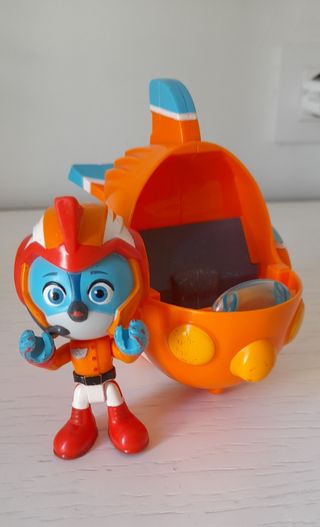 Top Wings muñeco y vehículo