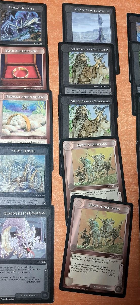 Mazo de cartas Tierra Media (23 cartas)