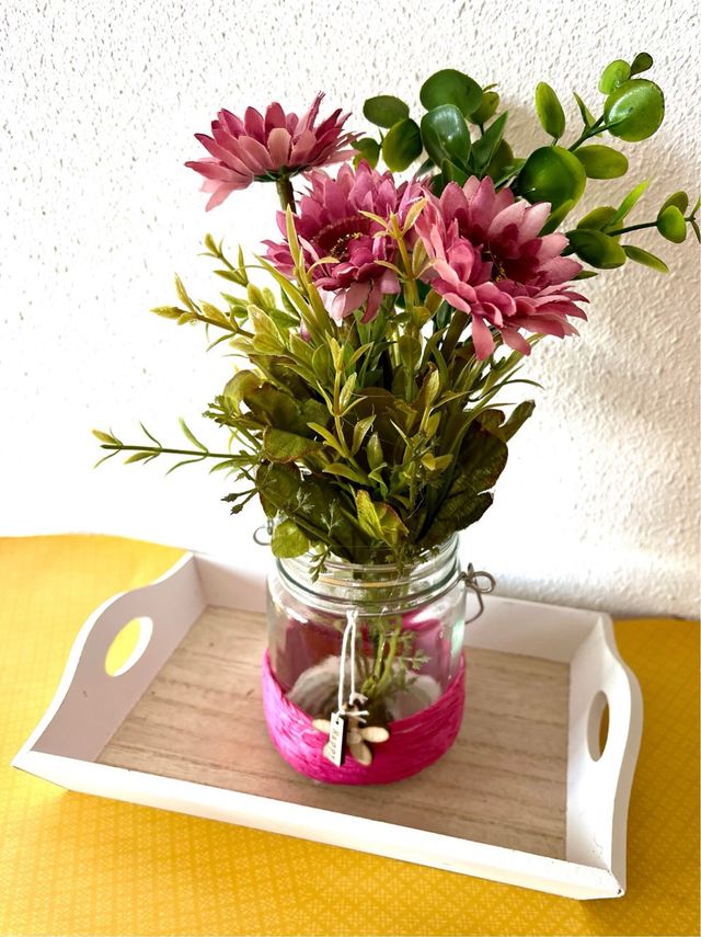 Centro de mesa. Set 3pzs. de Arreglo Floral.