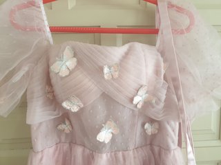 Vestido Rosa Tul Fiesta
