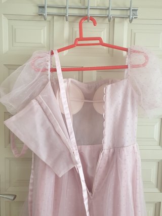 Vestido Rosa Tul Fiesta
