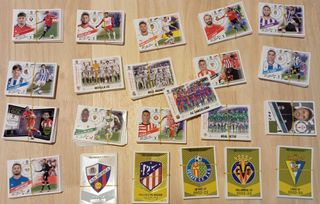 Cromos Liga 22-23, lote de 4.