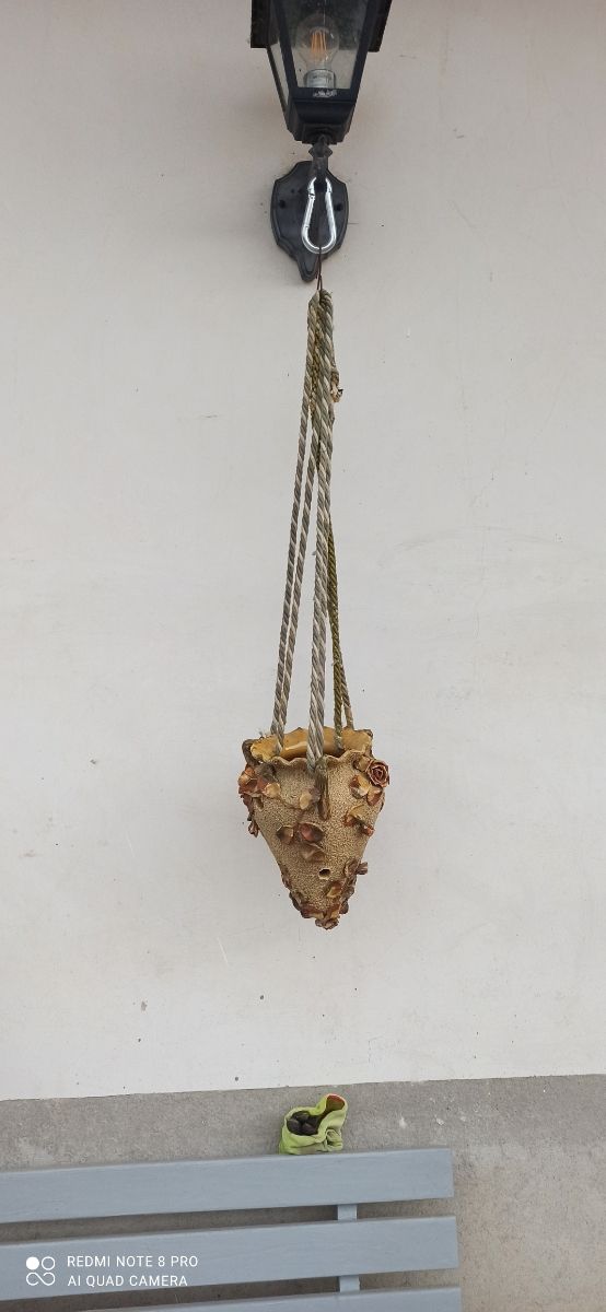 vaso in ceramica dell'800