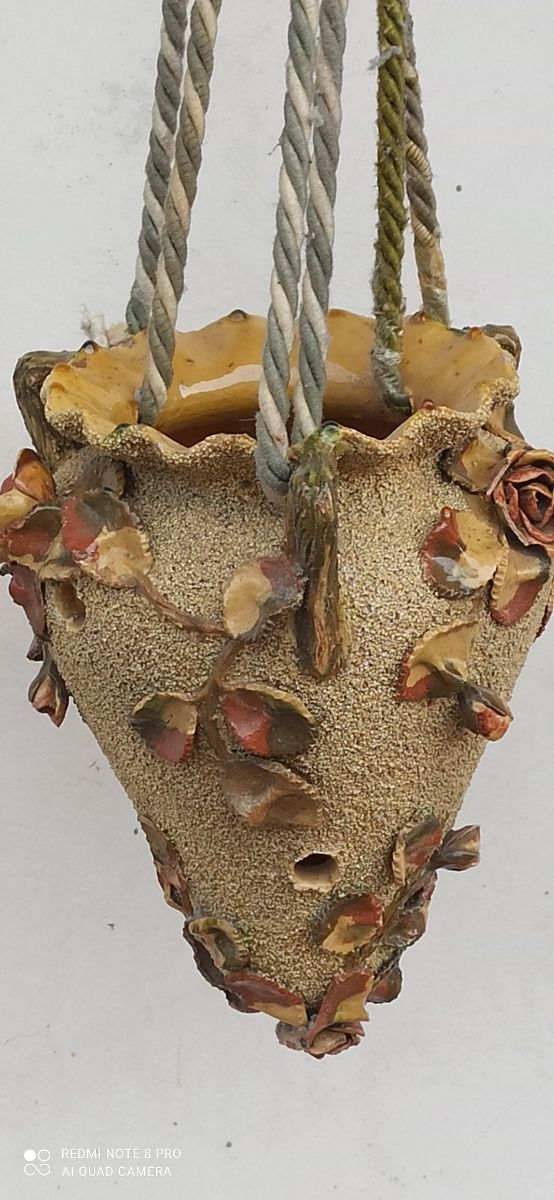 vaso in ceramica dell'800