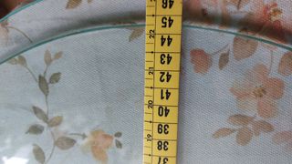 Cristal mesa camilla 45 y 32 cm