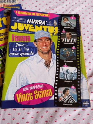 5 riviste Hurrà Juventus 1998