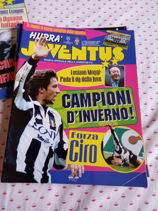 5 riviste Hurrà Juventus 1998