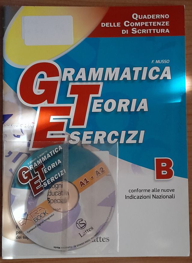Grammatica Teoria Esercizi - Edit. Lattes editore