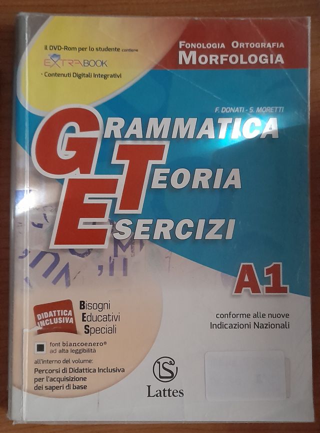 Grammatica Teoria Esercizi - Edit. Lattes editore