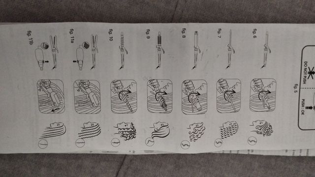 Rizador y alisador pelo rowenta