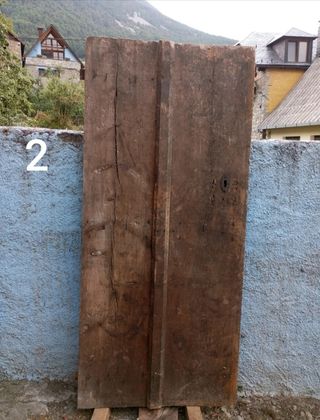 Puertas antiguas madera maciza