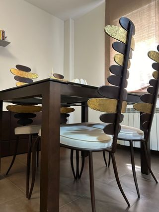Mesa de comedor extensible 