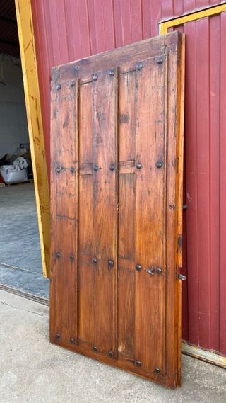 Puerta madera 