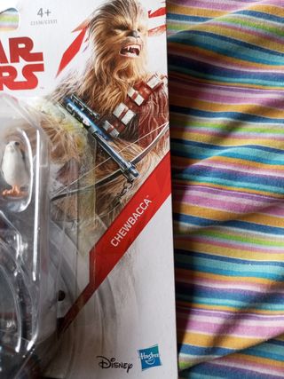 Figura de chewbacca de la marca Hasbro 
