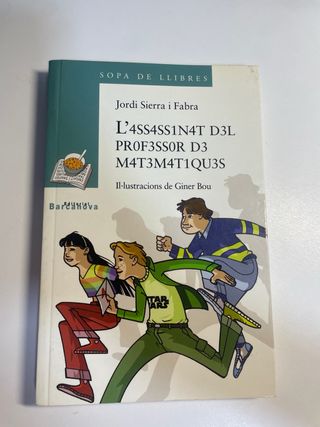 Llibre- L’Assesinat del Professor de Matemàtiques