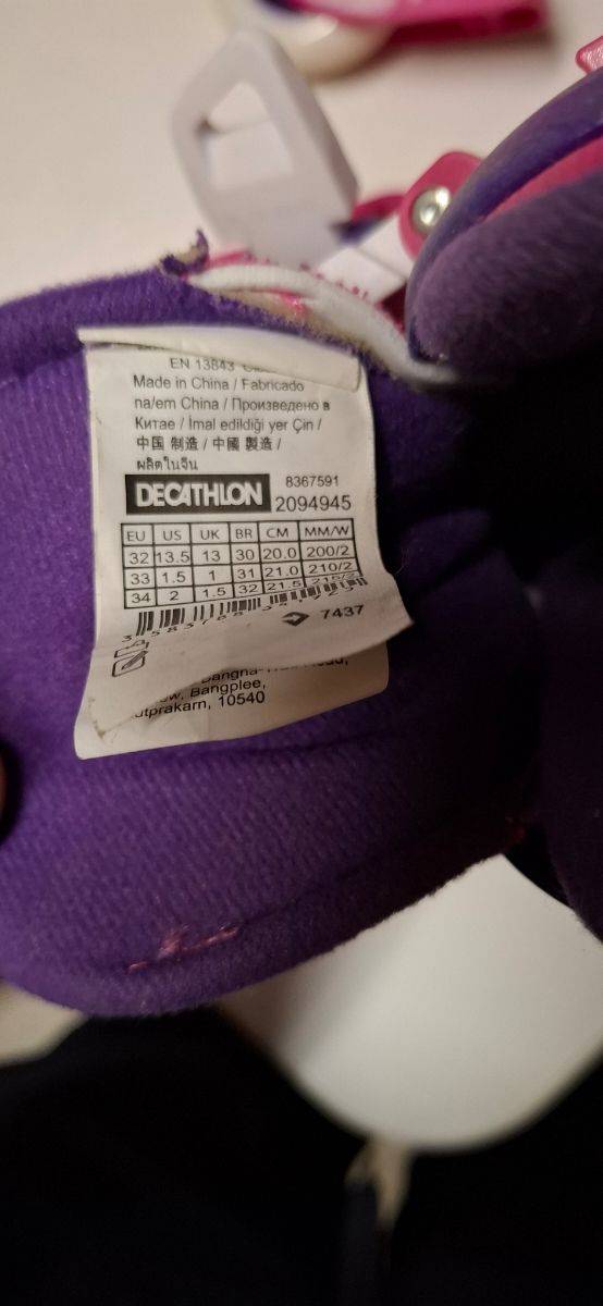 Roller bambina PLAY3 rosa-lilla