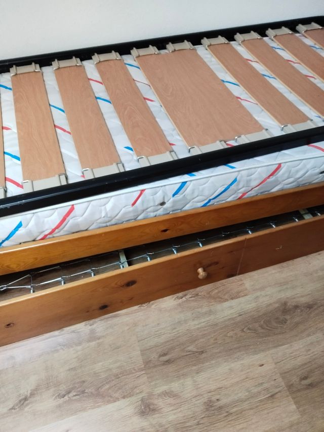 Somier,cama doble,mueble cama