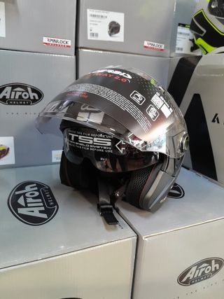 Casco moto XS carretera Jet Acerbis