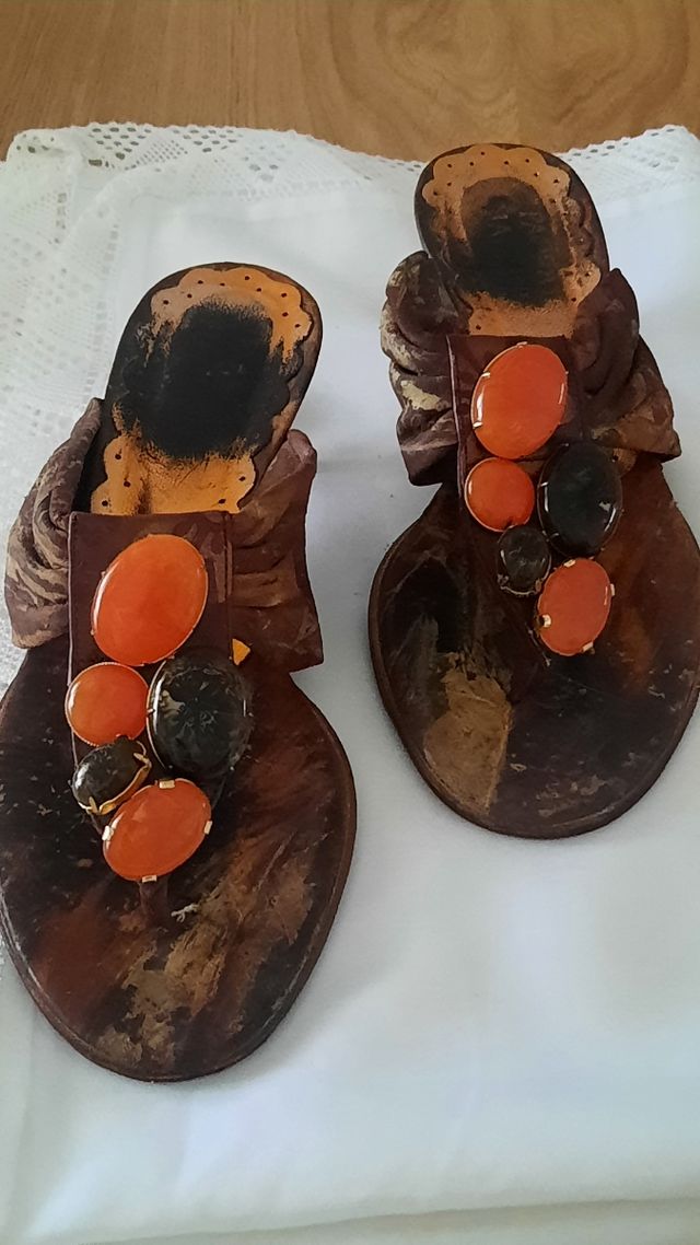 Sandalias elegantes de ceremonia