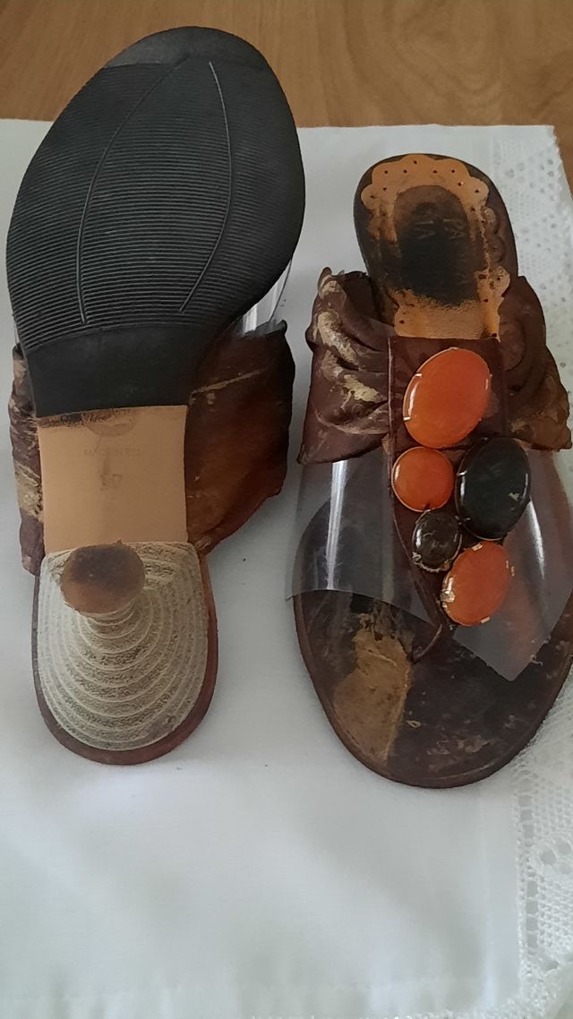 Sandalias elegantes de ceremonia