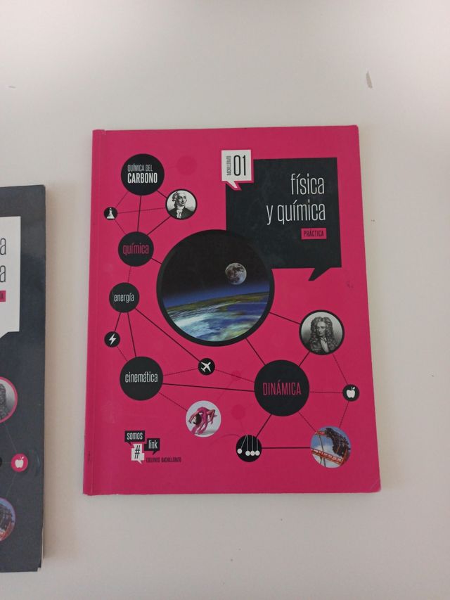 Libros Física y química Edelvives 1 bachillerato