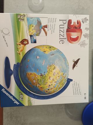 Puzzle 3D bola del 🌎