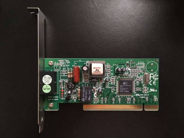 Tarjeta modem fax PCI