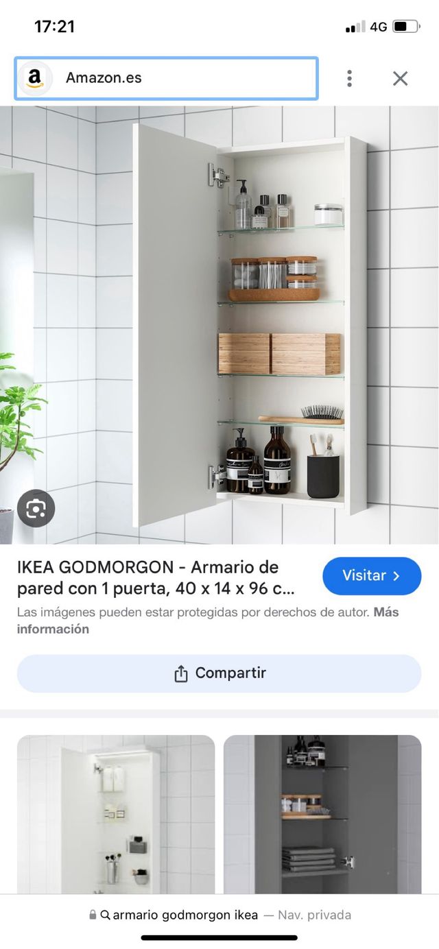 Armarito de pared ikea