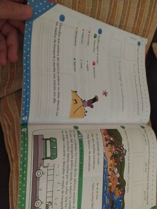 Cuaderno de vacaciones en primaria