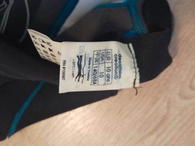 Neopreno corto niño Tribord