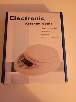 Báscula electrónica de alta precisión