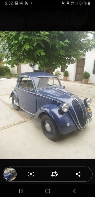 Fiat Topolino 1936 2025