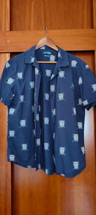 Camisa azul Desigual talla XL