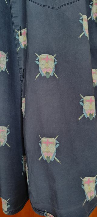 Camisa azul Desigual talla XL