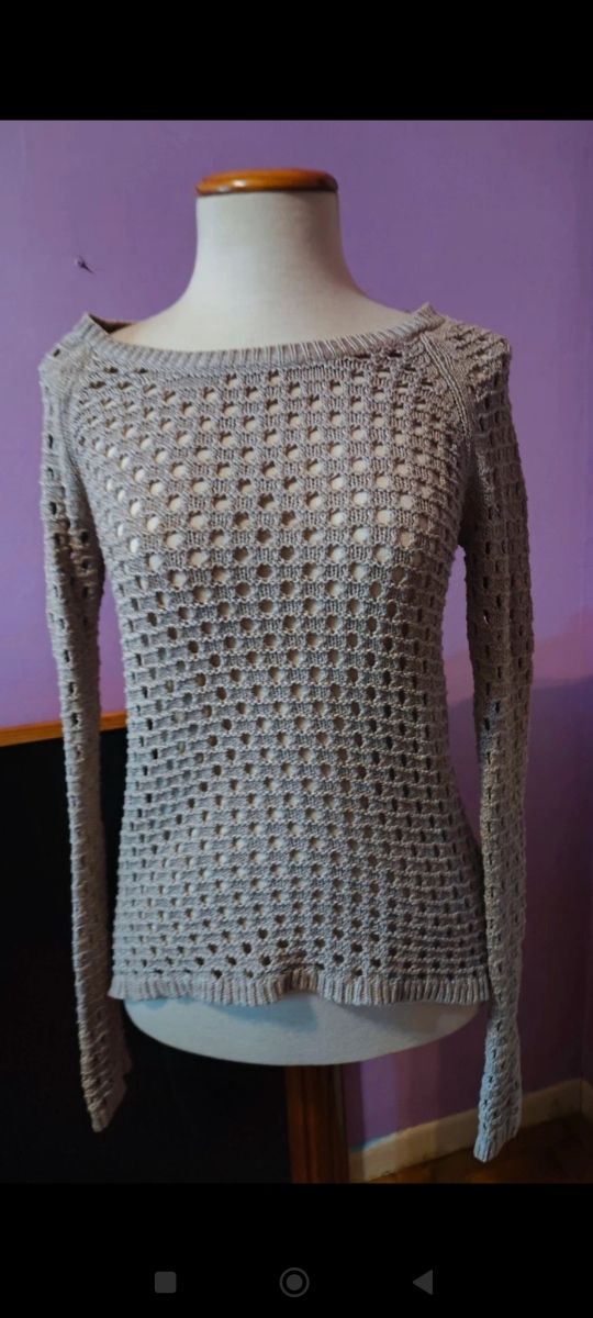 Jersey calavera calado 6 euros