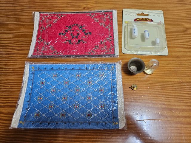 Accesorios casa de muñecas en miniatura 